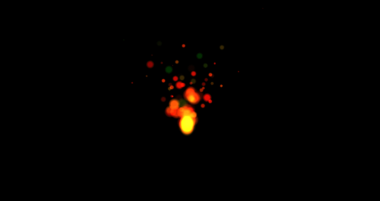 Fire particles