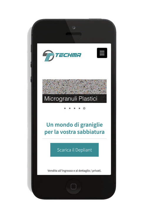 andrea vaccarella techmasrl website home page mobile