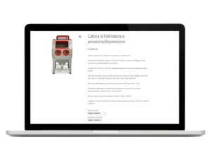 andrea vaccarella techmasrl website product desktop